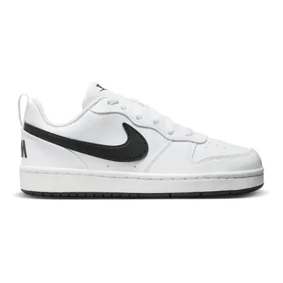 Juniorská rekreační obuv NIKE Court Borough Low Recraft white black