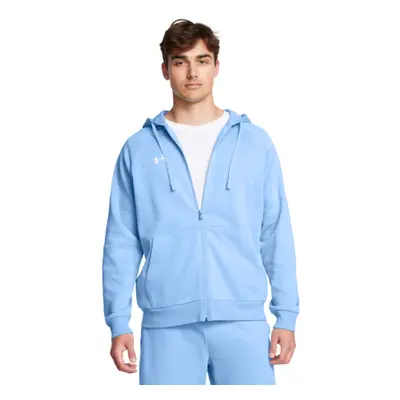 Pánská zateplená mikina se zipem UNDER ARMOUR UA Rival Fleece FZ Hoodie-BLU