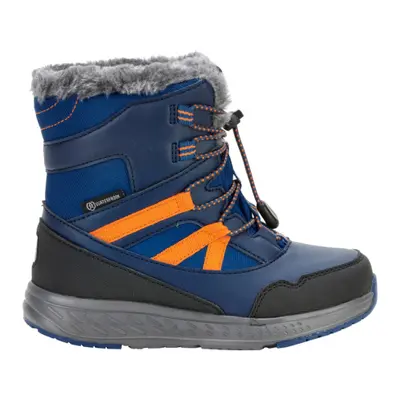 Dětské vysoké zimní boty COLOR KIDS Boots high cut WP total eclipse