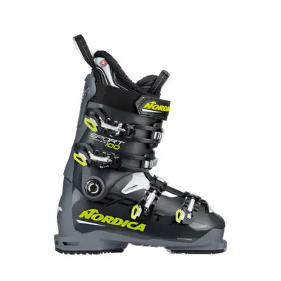 Allmountain lyžarske boty NORDICA SPORTMACHINE 100 ANTHRACITE-YELLOW-WHITE