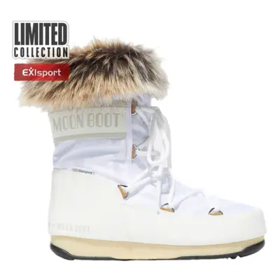 Dámské kotníkové zimní boty MOON BOOT Monaco Low WP 2 white