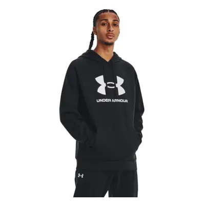 Pánska zateplená mikina s kapucňou UNDER ARMOUR UA Rival Fleece Logo HD-BLK