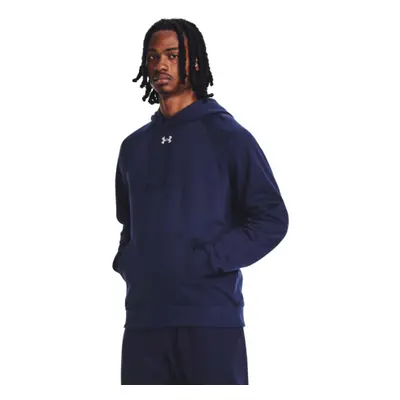 Pánská zateplená mikina s kapucí UNDER ARMOUR UA Rival Fleece Hoodie-BLU I