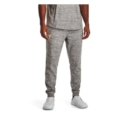 Pánské tepláky UNDER ARMOUR UA Rival Terry Jogger-WHT