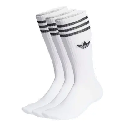 Ponožky ADIDAS ORIGINALS 3 PACK-HIGH CREW SOCK- WHITE