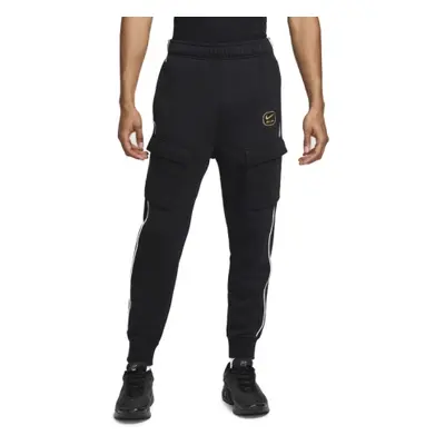 Pánské tepláky NIKE M NSW SW AIR CARGO PANT FLC BB-010 BLACK METALLIC GOLD