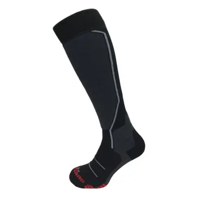 Lyžařské podkolenky (ponožky) BLIZZARD Allround ski socks, black anthracite grey red