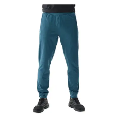 Pánské zateplené tepláky 4F TROUSERS FNK-WAW24TFTRM682-46M-TEAL MELANGE