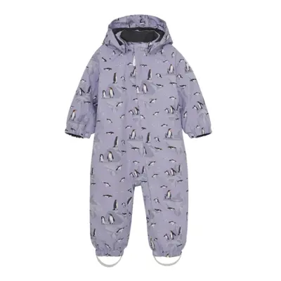 Dívčí zimní overal COLOR KIDS Coverall - AOP-741593.6053-Languid Lavender