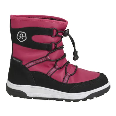 Dívčí vysoké zimní boty COLOR KIDS Boots W. String & Stopper, vivacious