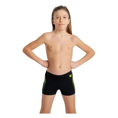 Juniorské plavecké boxerky ARENA BOYS SWIM SHORT GRAPHIC Black