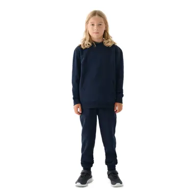 Chlapecké tepláky 4F JUNIOR TROUSERS-JWMM00TTROM0811-31S-NAVY