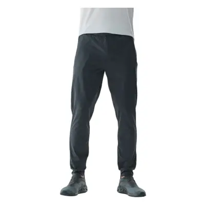 Pánské zateplené tepláky 4F TROUSERS FNK-WAW24TFTRM681-22M-ANTHRACITE MELANGE