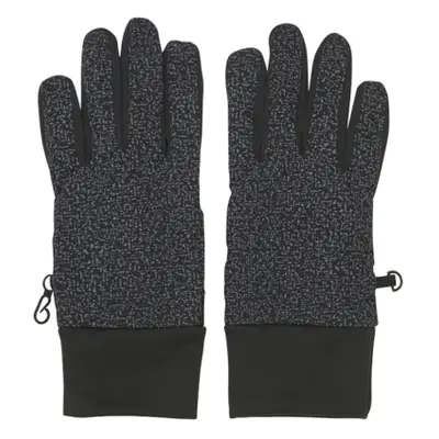 Dětské rukavice COLOR KIDS Gloves-Smart Touch, Reflective-1191-Black