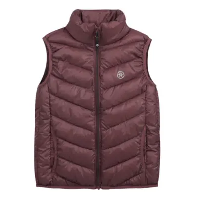 Dětská vesta COLOR KIDS Waistcoat Quilted - Packable, fudge