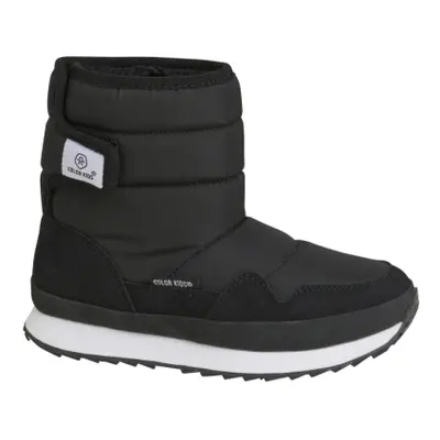 Dětské vysoké zimní boty COLOR KIDS Boots W. 1 velcro, black