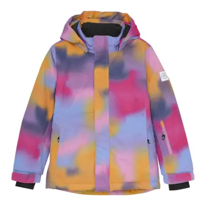 Dívčí lyžařská bunda COLOR KIDS Ski Jacket - AOP -5214-Lilac chiffon