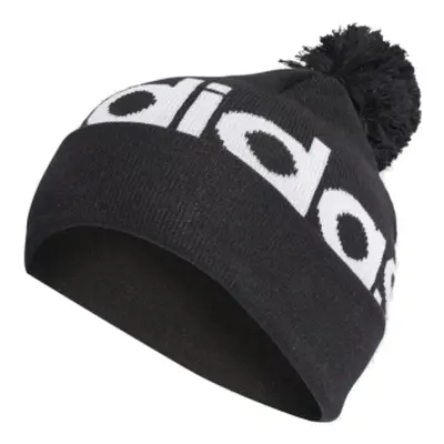 Dámská zimní čepice ADIDAS POMPOM BEANIE BLACK WHITE