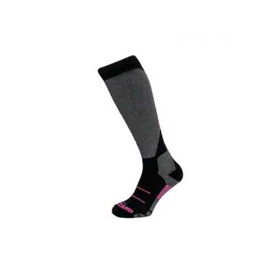 Lyžařské podkolenky (ponožky) BLIZZARD Wool Sport ski socks, black pink