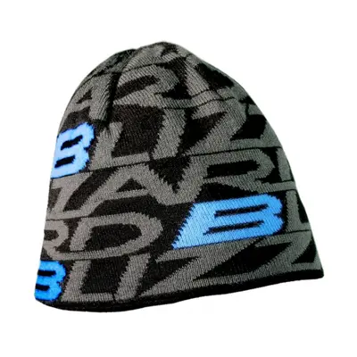 Zimní čepice BLIZZARD Dragon cap, black blue