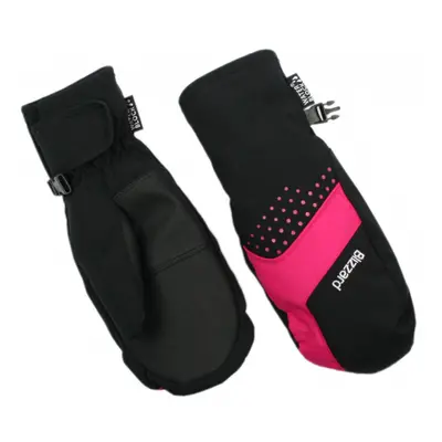 Juniorské lyžařské rukavice palčáky BLIZZARD Mitten junior ski gloves, black pink 20