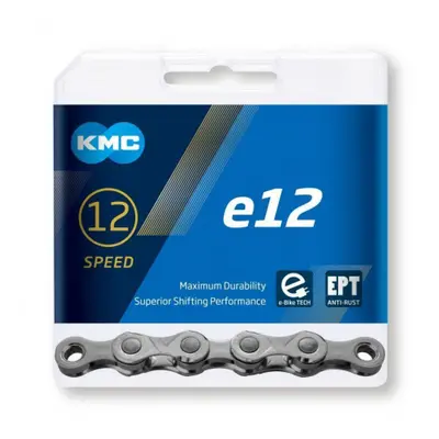 Řetěz na kolo KMC E 12 EPT grey 130 links