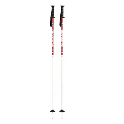 Juniorské lyžařské hole BLIZZARD Race junior ski poles, white red