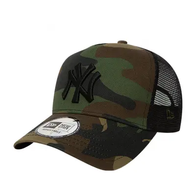 Kšiltovka NEW ERA 940 AF TRUCKER MLB CLEAN TRUCKER CAMO NY YANKEES WOODLAND NO