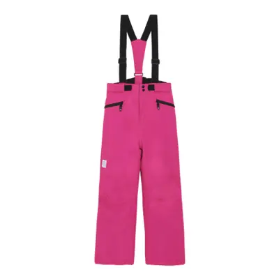 Dívčí lyžařské kalhoty COLOR KIDS Ski Pants - W. Pockets-5381-Pink Glo