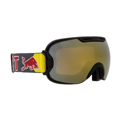 Lyžařské brýle RED BULL SPECT SLOPE-001, matt black frame grey headband, lens gold snow