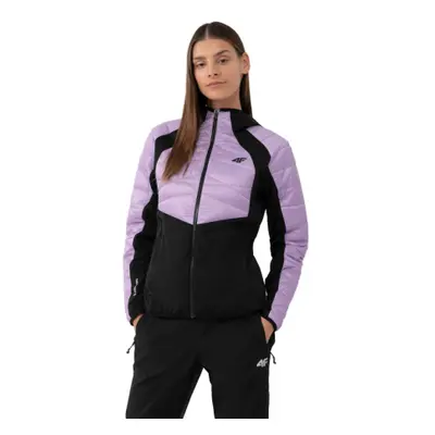 Dámská turistická bunda 4F HYBRID WOMENS JACKET KUDH060-52S-LIGHT VIOLET I