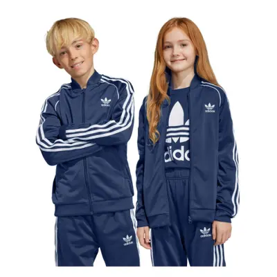 Juniorská mikina se zipem ADIDAS ORIGINALS SST TRACK TOP-HK0298 Blue