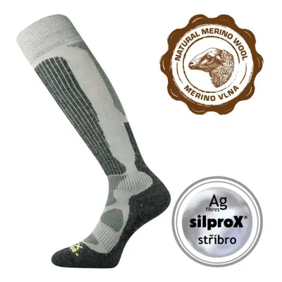 Turistické podkolenky VOXX Merino Etrex-kneesock-Light grey