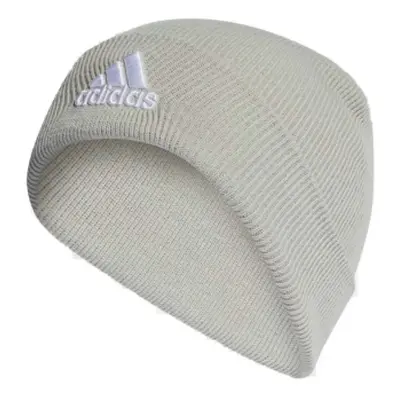 Dámská zimní čepice ADIDAS LOGO BEANIE CUF WONSIL WHITE