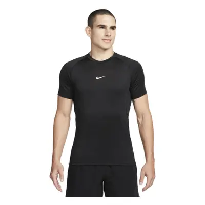 Pánské tréninkové tričko s krátkým rukávem NIKE PRO DF SLIM TOP SS-010 BLACK WHITE