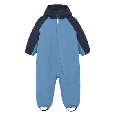 Dětský zimní overal COLOR KIDS Coverall - Colorblock & Solid-741597.7027-Cyaneus