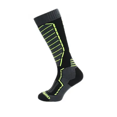 Lyžařské podkolenky (ponožky) BLIZZARD Profi ski socks, black anthracite signal yellow