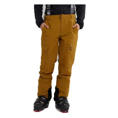 Pánské lyžařské kalhoty FUNDANGO Sierra Colourblock Pants-240-mustard