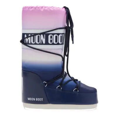 Dámské vysoké zimní boty MOON BOOT MB ICON MOONRISE-F003 BLUE