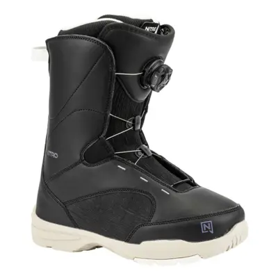 Dámská snowboardová obuv NITRO 25 boty FLORA BOA black