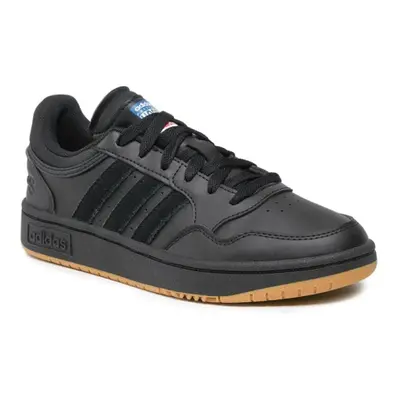 Pánská rekreační obuv ADIDAS Hoops 3.0 Low Classic core black core black cloud white