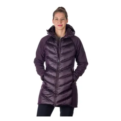 Dámská turistická softshellová bunda NORTHFINDER MARGIE-532-darkplum