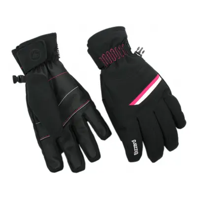 Dámské lyžařské rukavice BLIZZARD Viva Plose ski gloves, black white pink 20