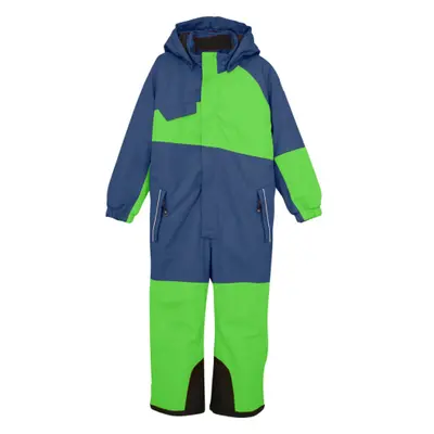 Juniorský zimní overal COLOR KIDS Coverall - Colorblock-741645.7150-Vintage Indigo