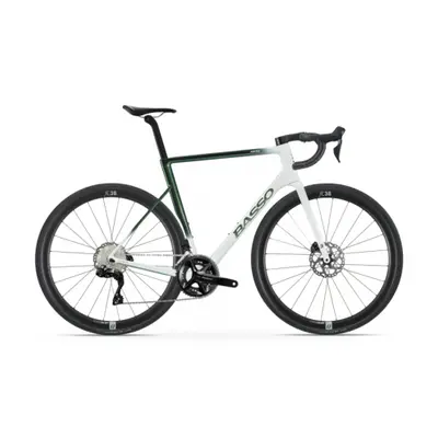 Silniční kolo BASSO Astra disc, pop green, Shimano 105 Di2, Microtech RE38