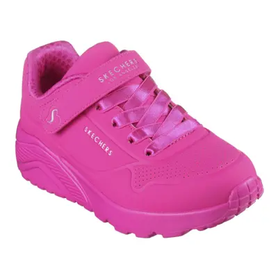 Dívčí rekreační obuv SKECHERS Uno Lite K hot pink