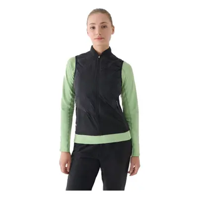 Dámská běžecká vesta 4F VEST JACKET-WAW24TVJAF136-22S-ANTHRACITE