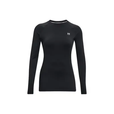 Dámské tréninkové triko s dlouhým rukávem UNDER ARMOUR UA Authentics Crew-BLK