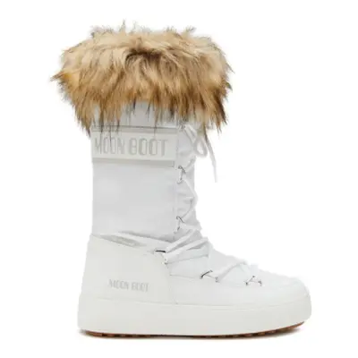 Dámské vysoké zimní boty MOON BOOT MB LTRACK MONACO WP-A001 WHITE