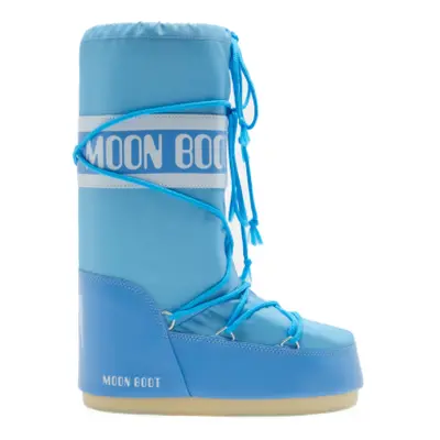 Dámské vysoké zimní boty MOON BOOT MB ICON NYLON F004 ALASKAN BLUE